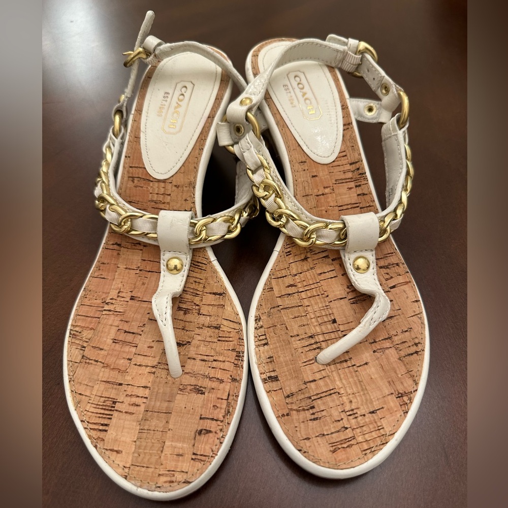 Coach sandals